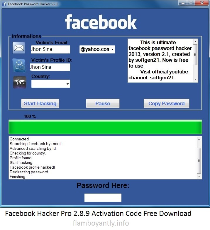 facebook hacker pro 2.8.9